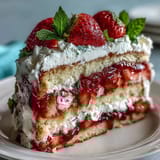 Spring Cakes Strawberries Cream