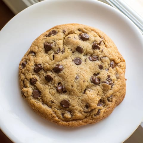 Chewy chocolate chip cookies, piled high, with pools of melted chocolate and a perfect texture.