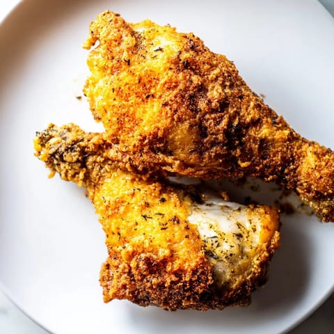 Crispy Seasoned Fried Chicken