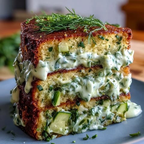 Moist Pickle Cake, tangy dill cream frosting, perfect for a unique gathering.